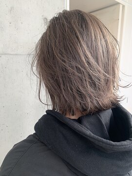 リアン(Lien) Lien☆外ハネボブ×フォギーベージュ 立川