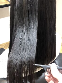 JR小倉駅5分◆トレンドの髪質改善TRでうるツヤ髪へ♪一人一人の髪質に合わせたオーダーメイドTR◎