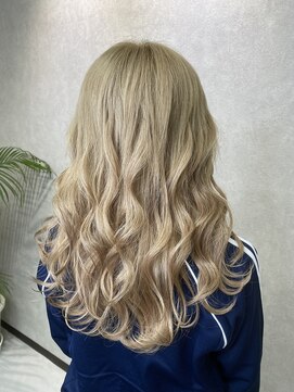 レヴェリー(REVERIE) #プルエクステ#グラデーション#ロング#ハイトーン