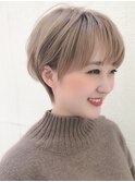 20代30代40代 メルトカラーマッシュショート