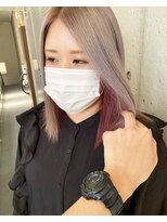 ガルボ ヘアー(garbo hair)&nbsp;#人気#オススメ#インナーカラー#グレージュ#ピンクカラー