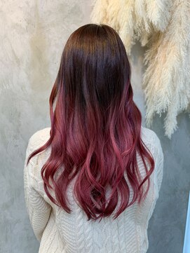 フリーダムメルシー(freedom Merci) ■グラデーションカラー　ピンク