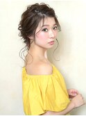 コットンピンク/ソバージュ/大人かわいい美髪/ベージュピンク