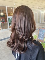 エイム ヘアメイク 横川店(eim HAIR MAKE) 韓国巻き×pink brown