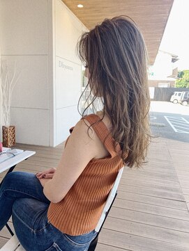 カノエ 福岡香椎店(canoe) 韓国スタイル/艶髪/ベージュカラー/髪質改善縮毛矯正/香椎/千早