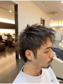 MENSショートウルフ