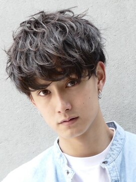 ウェイビーエフティフィフス 横浜西口(WAVEY ft.fifth) 無造作パーマ波巻きパーマ波巻きスパイラルパーマツーブロック