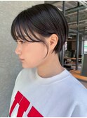 丸みショート_大人ガーリーチョコレートプリカール_ba458281