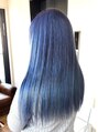 ヘアスペース リズム グリーン(Hair space Rizm green) フルブリーチ/インナーカラー/イヤリングカラー/