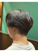 メンズセンターパート　ニュアンスカルマパーマ