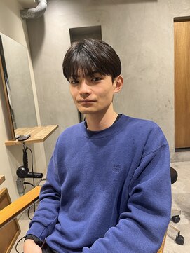 カンナ オーガニック ヘアデザイン(CANNA ORGANIC & HAIR DESIGN) [代官山CANNA]シースルーバングマッシュ×ダウンパーマ