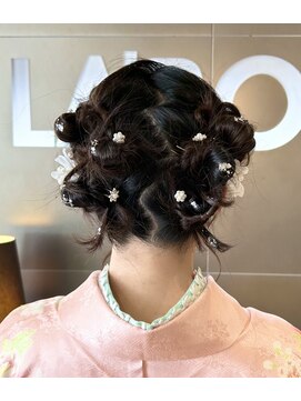 ラボー ノースプラザ店(LA'BO) カチモリアレンジ