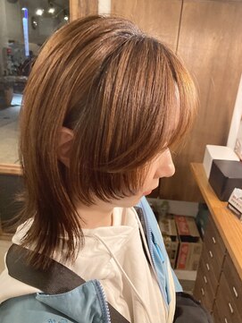 アミュレット バイ サファリ 西荻窪(AMULETTE BY SAFARI) 《お客様スタイル41》マッシュ レイヤー