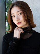 レノラ 本町(LENORA)&nbsp;20代30代大人かわいいナチュラル暗髪ゆるめパーマヘア