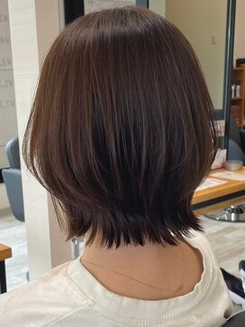 アトリエコア(Atelier Coa) ミルクティベージュカラーミニボブ大人ショートボブショート