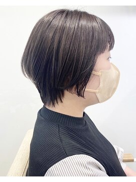 モリオフロムロンドン 松戸店(Morio from London) 【松戸　石山】大人可愛いくびれショート透明感カラー