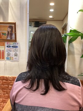 ローズ美容室 カット+カラー