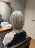 20代30代40代デザインカラーダブルブリーチ韓国ヘア