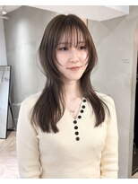 ローレン(LOREN)&nbsp;黒髪/ボブルフ/ネビージュ/小顔/ワンレン/栄/髪質改善/前髪