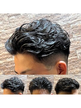 アールドボーテ 理容室(R de Beaute) リバースパーマ フェード  銀座 <理容室>