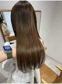 オリーブグレージュ×髪質改善トリートメント
