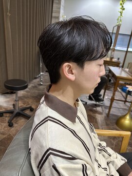 ハルクファースト 札幌(HRK 1st.) メンズ/眉毛/ニュアンスパーマ/ブリーチ/パーマ/メンズカット