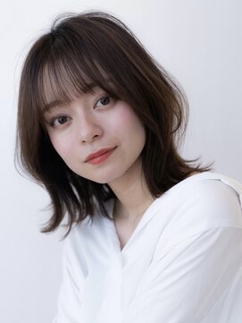 メゾンアルブル 向ヶ丘遊園 登戸(maison ARBLE) 20代30代大人かわいいこなれミディくびれレイヤーベージュカラー