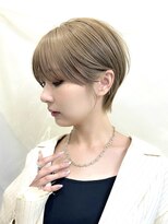 ピークアブー アヴェダ 池袋東武(PEEK-A-BOO AVEDA) ショートボブ/くびれショート/ハイトーンカラー美髪イメチェン