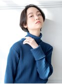シンプルな黒髪ショート【若江岩田駅】★20代30代50代 髪質改善