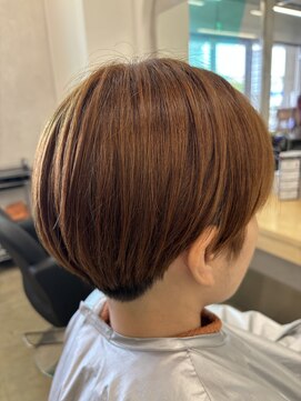 エイトオロク 那覇小禄店(EIGHT oroku) マッシュショートヘア+ベージュカラー