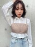 【女性スタイリスト指名限定】似合わせカット＋艶カラー＋2stepTr ￥9000
