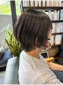 40代50代60代大人可愛いショート/丸みショート/ショートボブ