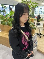 オーシャン(Ocean) 【OceanHair&Life田中愛梨】ブラック/暗髪透明感/韓国風レイヤー