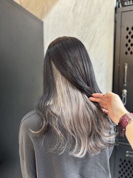 ヴァイス 渋谷店(VAICE) インナーカラー/ホワイトシルバー/ハイトーンカラー