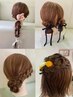 【夏限定】4つから選べるヘアセット+着付け帯4種類から選ぶタイプです！