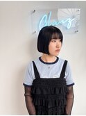 GLANZ_ハイライトカラー/くびれヘア/縮毛矯正/