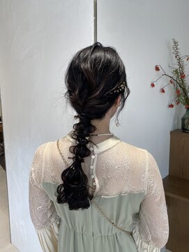 リル 茅ヶ崎(Liru:) ヘアセット/ヘアアレンジ/カチモリ/編みおろし/ハーフアップ