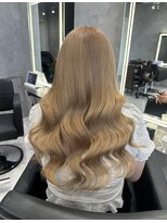 シーエスメイドバイシャチュー 栄店(CS made by SHACHU)&nbsp;ハイトーンミルクティー/ベージュ/ハイトーンカラー/艶巻き/