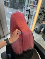 インク サカエ(inq sakae)&nbsp;ブリーチ/ハイブリーチカラー/レッド/ハイトーン/ロング