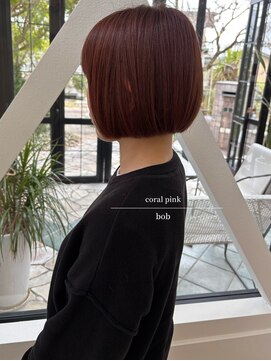 パル バイ ラベスト(Pal by lovest) コーラルピンク×ボブ