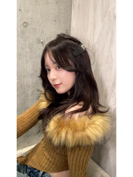 ロンドルピナス 小倉(Lond Lupinus) 黒髪カタログ/オリーブグレー/ココアベージュ/小顔に見せるヘア