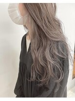 リアン(Lien)&nbsp;ハイライトグレージュ/ダブルカラー/ブリーチ/グレージュ/学割