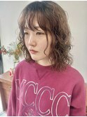 20代30代◎強めボブパーマ×小顔見せボブ