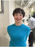 ショートパーマ　ショート