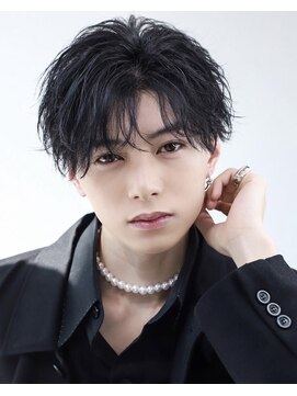 アストラ(ASTRA) MEN’S HAIR/波巻きツイストスパイラル/リバースセンターパート