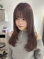 ホープ(hope)&nbsp;ラベンダーグレージュ/レイヤー/ハッシュカット