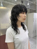 シール 梅田(CIRR) フェイスフレーミングルーツカラー天使の羽バングネオウルフボブ