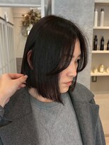 クララジャパン ヒノデ(CLALA JAPAN Hinode)&nbsp;ボブ　ミディアムレイヤー　顔まわり　韓国風　艶髪　髪質改善