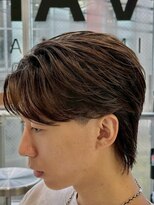オーバル ジングウマエ(OVARL jingumae) フェザーパーマセンターパートサーフカール