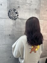 ヘアーメイクフィールヒルズ(FEEL HILLS) コテ巻き風パーマ